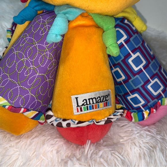 Lamaze Octopus Sensory Toy Horn Sound Octotunes Orange - Picture 2 of 5